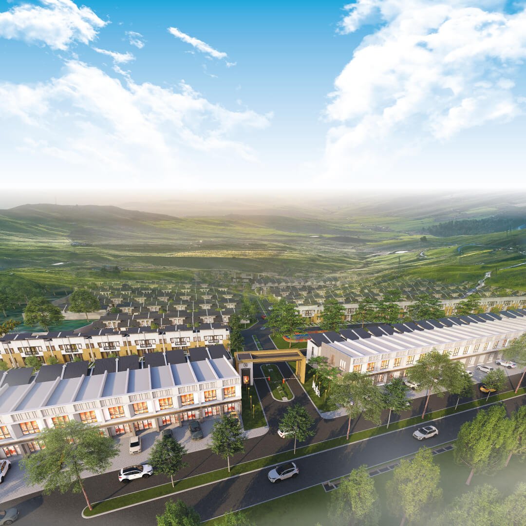 kawasan modern seluas 80 hektar anandaya